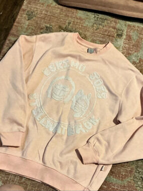Ragwear Pink Graphic Sweatshirt
